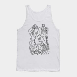 Las Palmas Doodle Tank Top